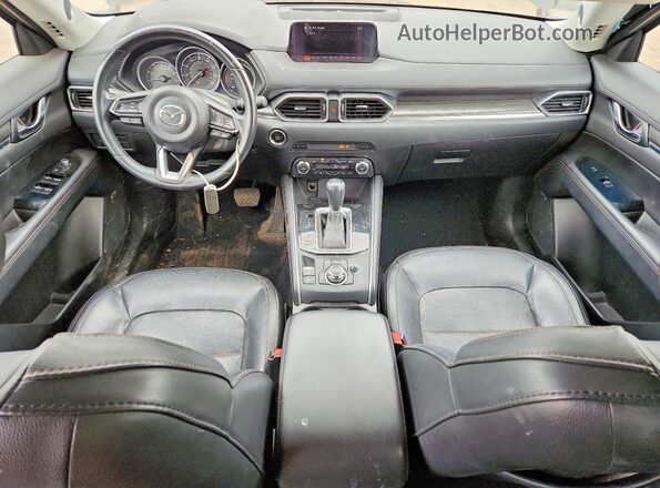 JM3KFBDM8J0433669 2018 MAZDA CX-5 Черный Вид панели приборов