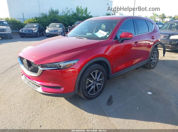JM3KFBDM8J0441691 2018 MAZDA CX-5 Red Передня ліва чверть