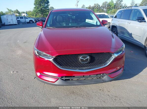 JM3KFBDM8J0441691 2018 MAZDA CX-5 Red Вид щитка приладів