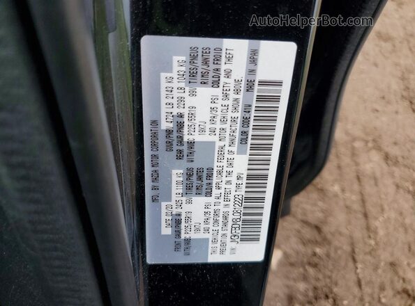 JM3KFBDM8L0812223 2020 MAZDA CX-5 Черный Вид наклейки с VIN-кодом