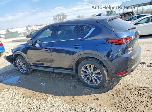 JM3KFBDM8L0814344 2020 MAZDA CX-5 Blue Trasero izquierdo