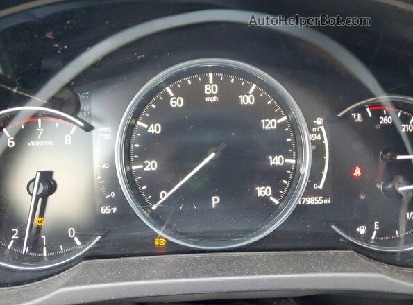 JM3KFBDM8L0814344 2020 MAZDA CX-5 Blue Vista del cuadro de instrumentos