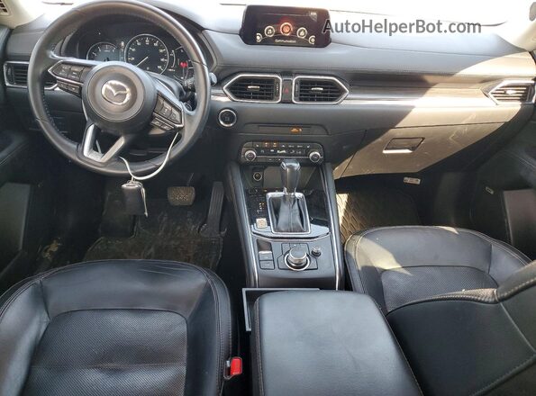 JM3KFBDM8L0814344 2020 MAZDA CX-5 Blue Vista del salpicadero