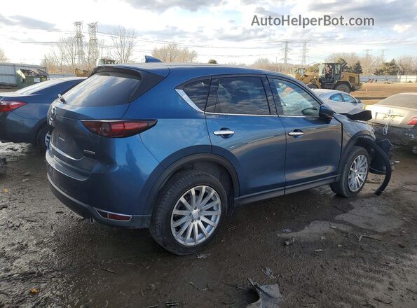 JM3KFBDM9L0728413 2020 MAZDA CX-5 Синий Задняя правая четверть