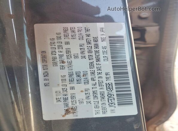 JM3KFBDM9M1496696 2021 MAZDA CX-5 Угольный Вид подкапотного пространства