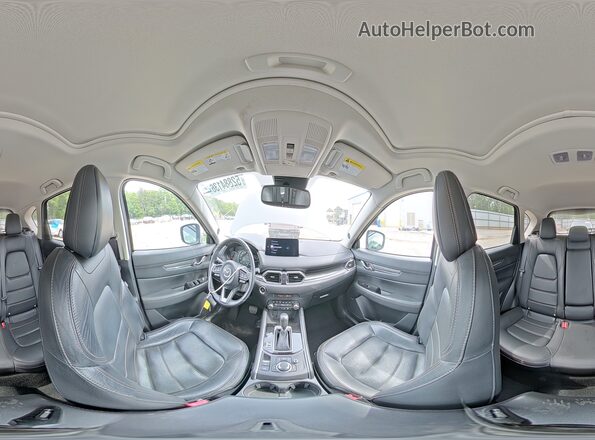 JM3KFBDM9N0611028 2022 MAZDA CX-5 Gray VIN კოდის სტიკერის ხედი