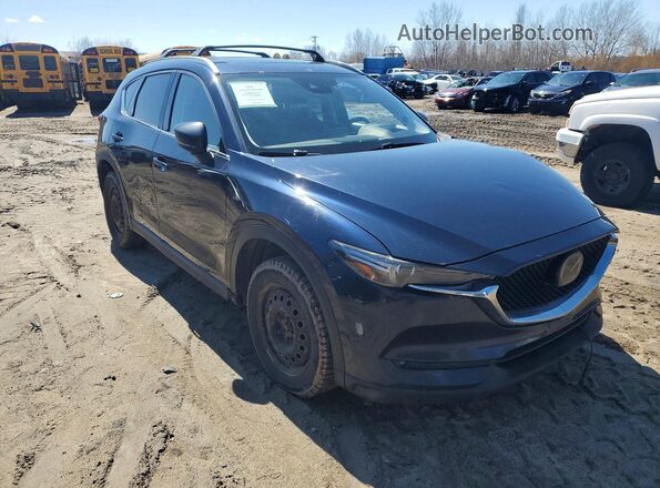 JM3KFBDMXJ0317745 2018 MAZDA CX-5 Синий Передняя правая четверть
