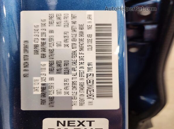 JM3KFBDMXK0551739 2019 MAZDA CX-5 Синий Вид подкапотного пространства