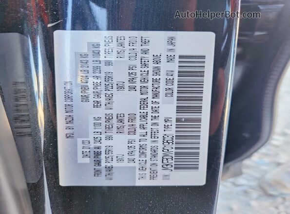 JM3KFBDMXP0196031 2023 MAZDA CX-5 Black VIN կոդի պիտակի տեսք