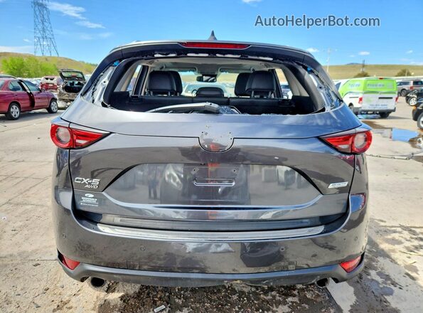 JM3KFBDY2K0625464 2019 MAZDA CX-5 Серый Вид сзади