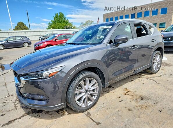 JM3KFBDY2K0625464 2019 MAZDA CX-5 Серый Передняя левая четверть