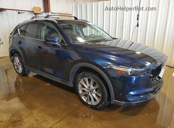 JM3KFBDY4K0548208 2019 MAZDA CX-5 Синий Передняя правая четверть
