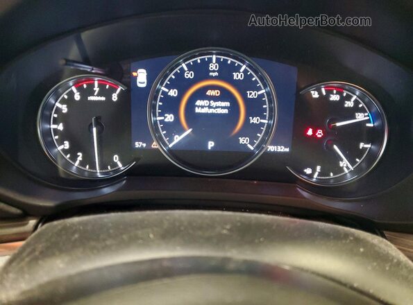 JM3KFBDY4K0548208 2019 MAZDA CX-5 Синий Вид щитка приборов