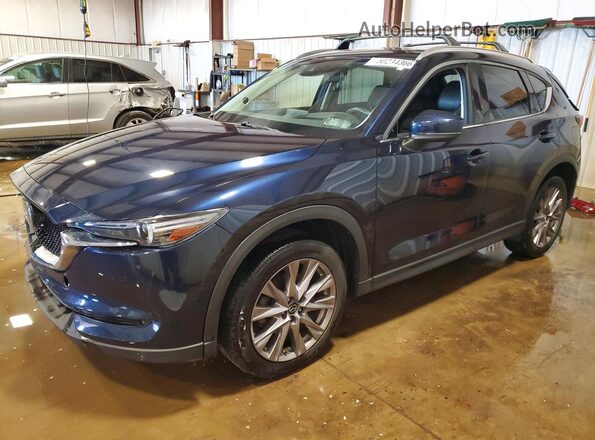 JM3KFBDY4K0548208 2019 MAZDA CX-5 Синий Передняя левая четверть
