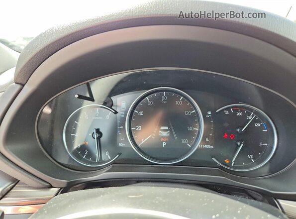 JM3KFBDY5K0505478 2019 MAZDA CX-5 White Вид щитка приладів