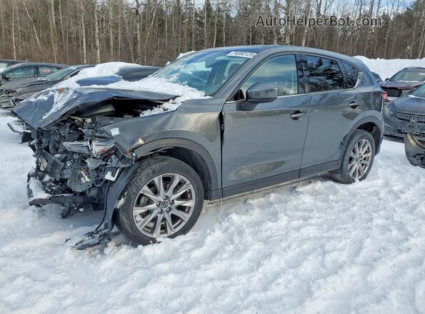JM3KFBDY5M0124314 2021 MAZDA CX-5 Серый Передняя левая четверть