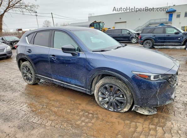 JM3KFBDY5P0105072 2023 MAZDA CX-5 Blue Передня права чверть