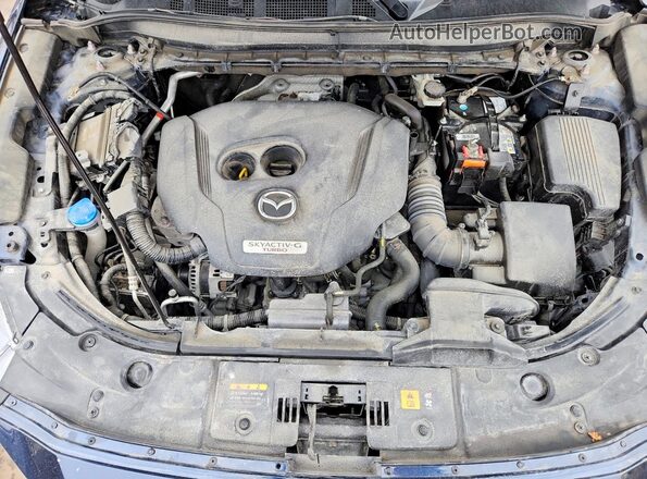 JM3KFBDY5P0105072 2023 MAZDA CX-5 Blue Вид задньої частини салону