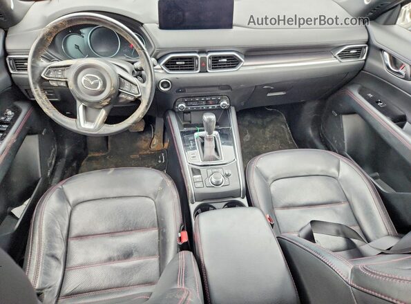 JM3KFBDY5P0105072 2023 MAZDA CX-5 Blue Вид панелі приладів