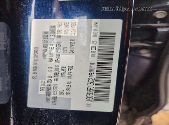 JM3KFBDY5P0105072 2023 MAZDA CX-5 Blue Вид підкапотного простору
