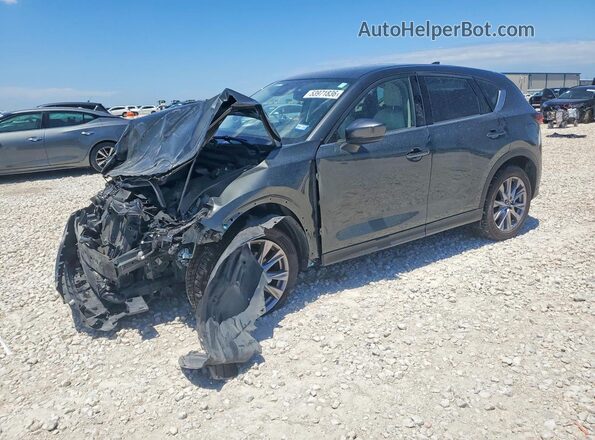 JM3KFBDY7K0589822 2019 MAZDA CX-5 Серый Передняя левая четверть