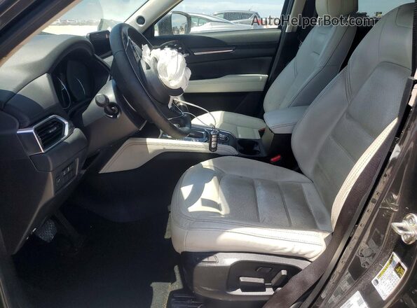 JM3KFBDY7K0589822 2019 MAZDA CX-5 Серый Вид салона спереди