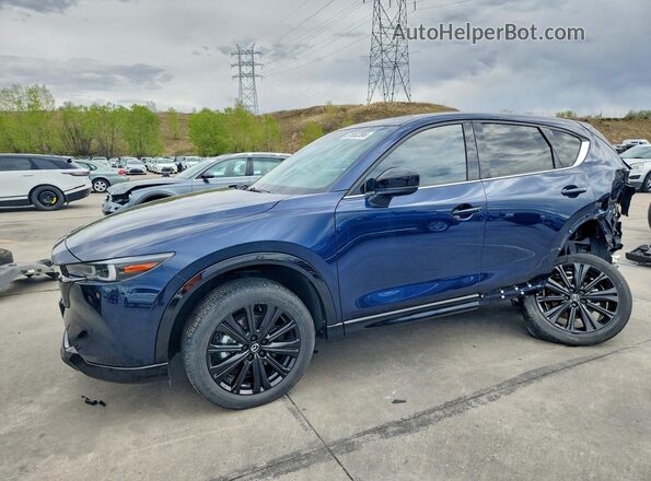 JM3KFBDY9R0453783 2024 MAZDA CX-5 Blue Передня ліва чверть