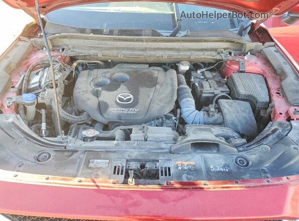 JM3KFBE23K0659763 2019 MAZDA CX-5 Красный Вид подкапотного пространства