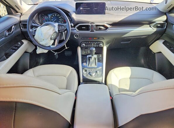 JM3KFBEM0N0644837 2022 MAZDA CX-5 Синий Вид панели приборов