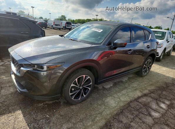 JM3KFBEM0N1592149 2022 MAZDA CX-5 Gray Առջևի ձախ երեք քառորդ տեսարան