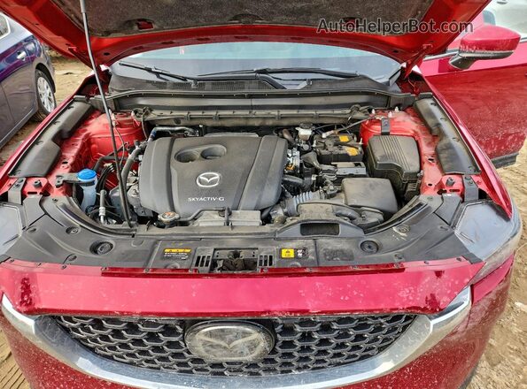 JM3KFBEM2P0188018 2023 MAZDA CX-5 Red Widok komory silnika