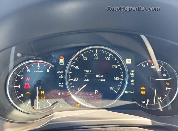 JM3KFBEM2S0780012 2025 MAZDA CX-5 Белый Вид щитка приборов