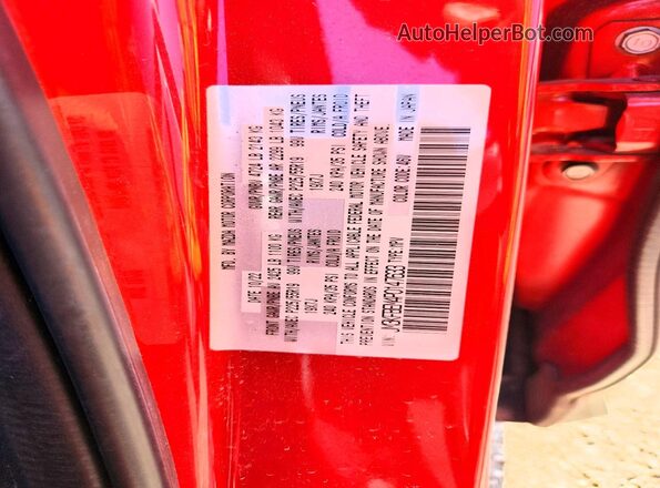JM3KFBEM4P0147633 2023 MAZDA CX-5 Красный Вид подкапотного пространства