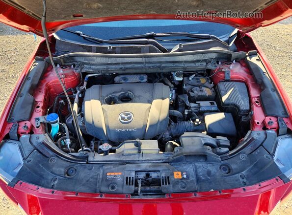 JM3KFBEM4P0147633 2023 MAZDA CX-5 Красный Вид задней части салона
