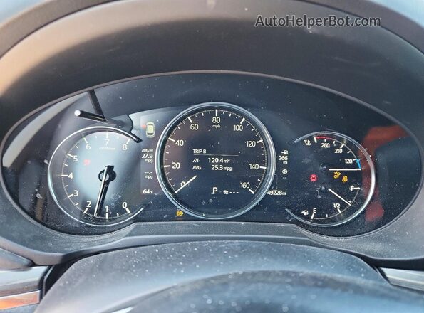 JM3KFBEM4P0147633 2023 MAZDA CX-5 Красный Вид щитка приборов