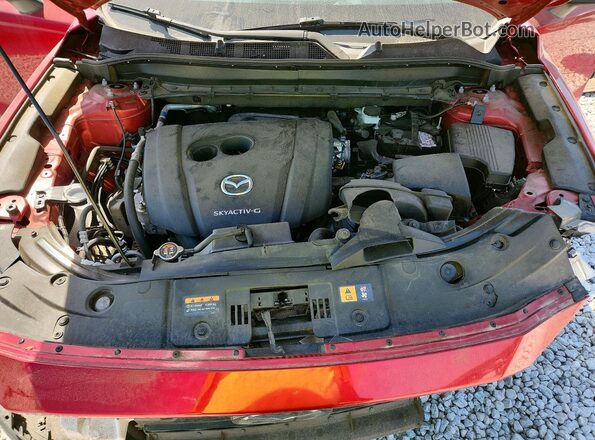 JM3KFBEM4P0149530 2023 MAZDA CX-5 Темно-бордовый Вид подкапотного пространства