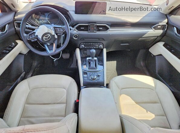 JM3KFBEM4P0149530 2023 MAZDA CX-5 Темно-бордовый Вид панели приборов