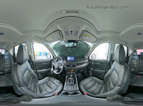 JM3KFBEM5N0612501 2022 MAZDA CX-5 Gray Vista interior de 360 grados