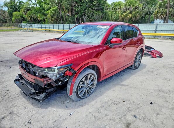 JM3KFBEM9S0708692 2025 MAZDA CX-5 Красный Передняя левая четверть
