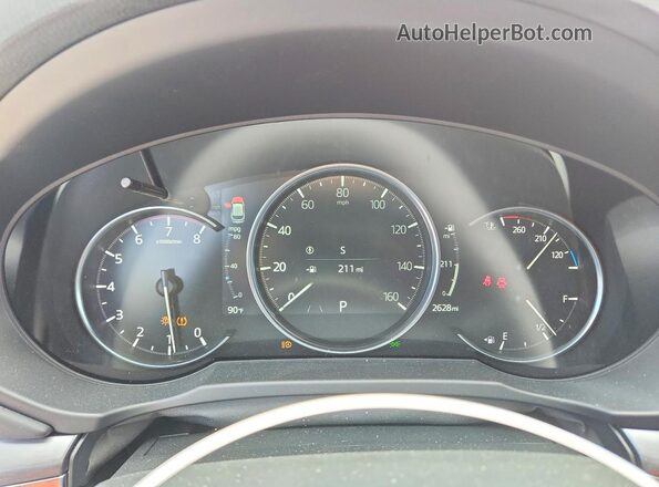 JM3KFBEM9S0708692 2025 MAZDA CX-5 Красный Вид щитка приборов