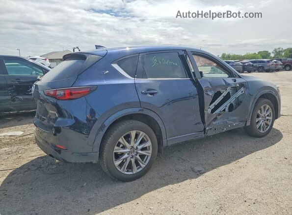 JM3KFBEM9S0747881 2025 MAZDA CX-5 Синий Задняя правая четверть