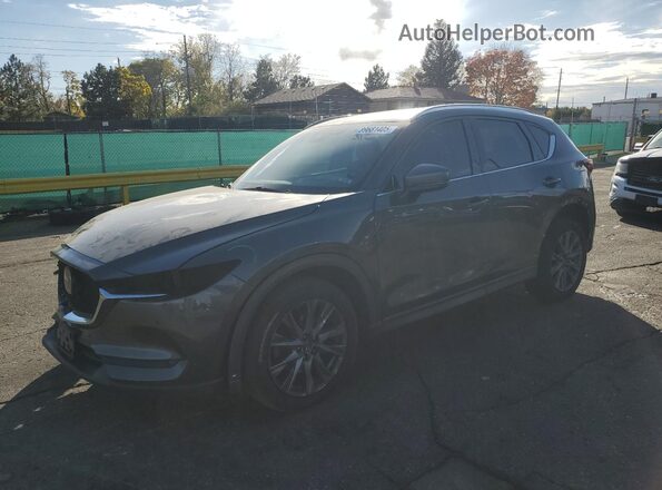 JM3KFBEY0K0514099 2019 MAZDA CX-5 Серый Передняя левая четверть