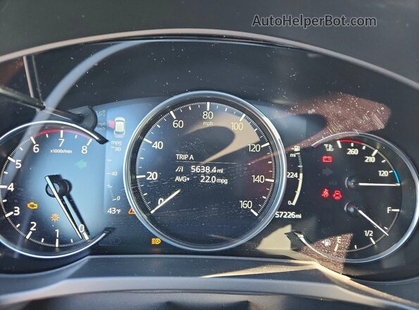 JM3KFBEY1L0860776 2020 MAZDA CX-5 Белый Вид щитка приборов