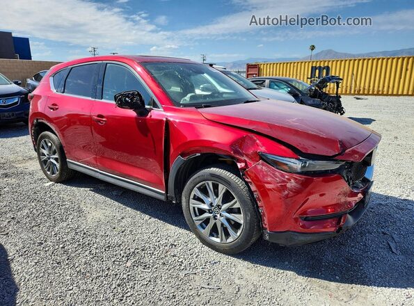 JM3KFBEY4K0517636 2019 MAZDA CX-5 Красный Передняя правая четверть