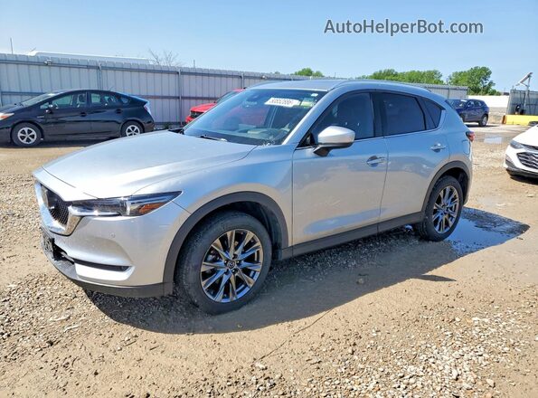 JM3KFBEY7M0454325 2021 MAZDA CX-5 Серый Передняя левая четверть