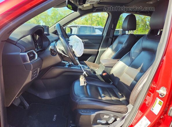 JM3KFBEYXM0351402 2021 MAZDA CX-5 Красный Вид салона спереди