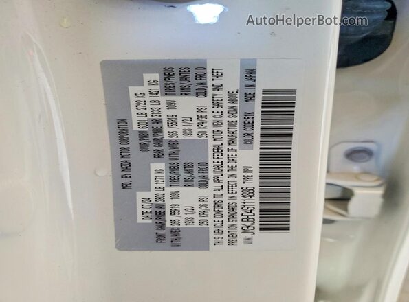 JM3KJBHD4S1114886 2025 MAZDA CX-70 White Widok naklejki z numerem VIN