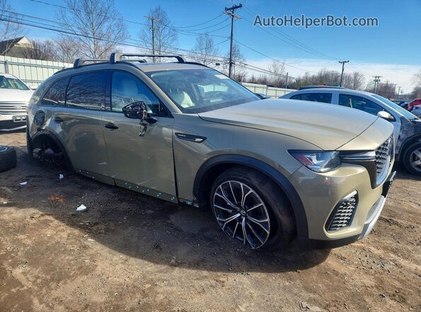 JM3KJDHA2S1100924 2025 MAZDA CX-70 Green Передня права чверть