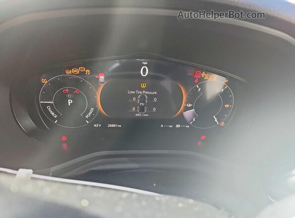 JM3KJDHA2S1100924 2025 MAZDA CX-70 Green Вид щитка приладів
