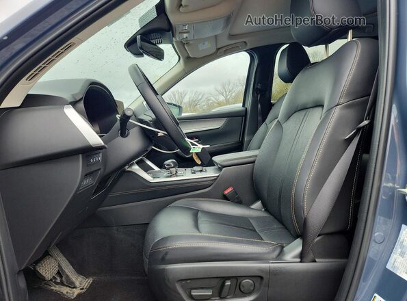 JM3KJDHA2S1106013 2025 MAZDA CX-70 Gray Widok wnętrza z przodu